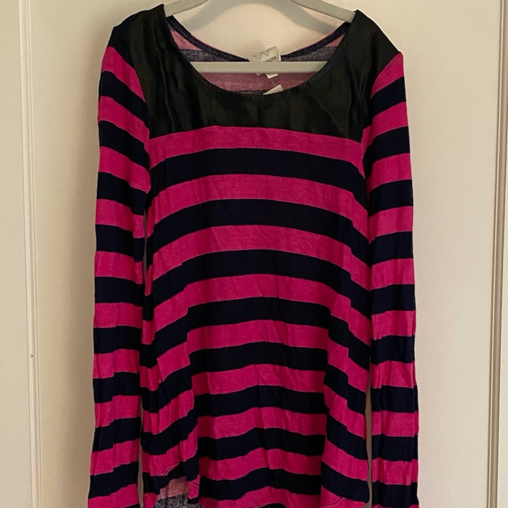 Ella Moss Striped Shirt NWT